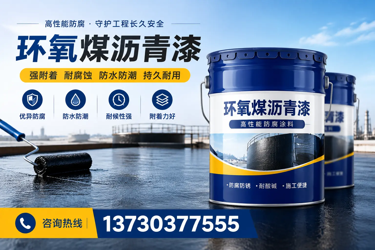 如何判断环氧煤沥青漆的质量?定西消费者指南